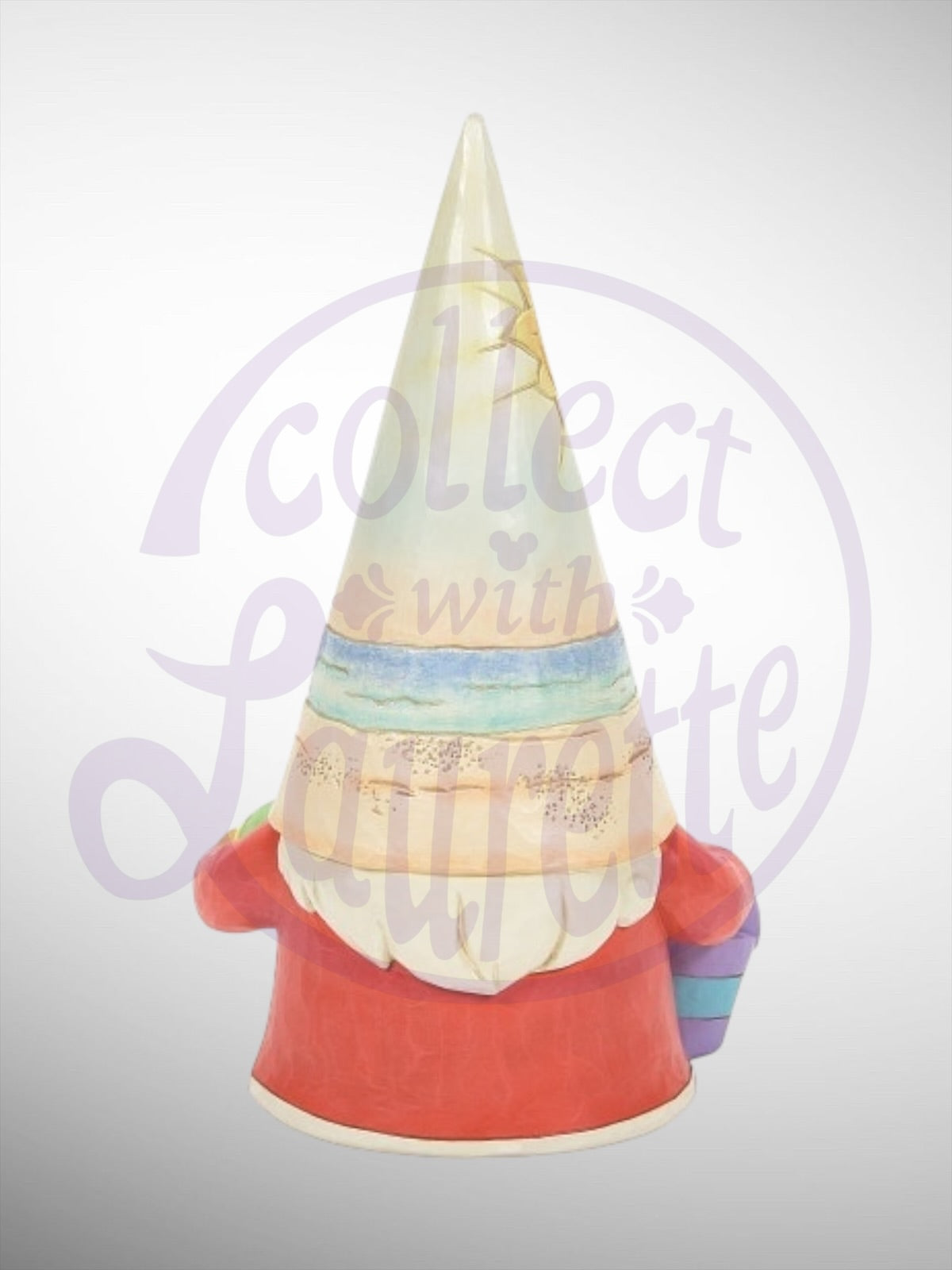 Jim Shore Heartwood Creek - Time For A Shell-ebration! Gnome with Beachball Figurine